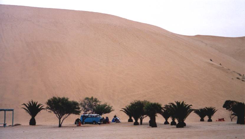 Camp-spot bij Dune 7