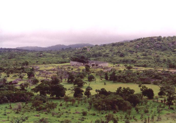 Het Great Zimbabwe Monument, een van de mysteries op aarde